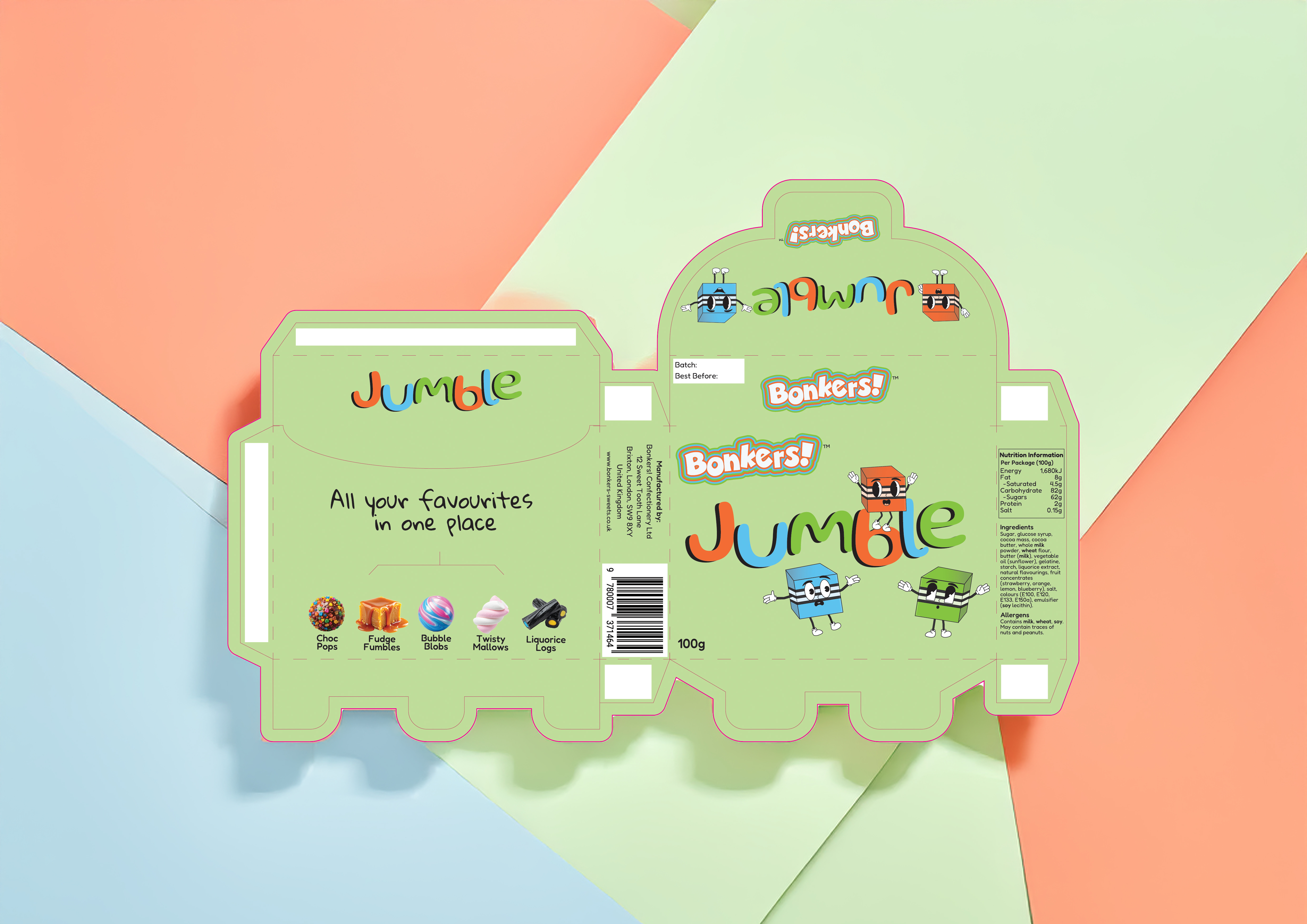 3 Bonkers packages