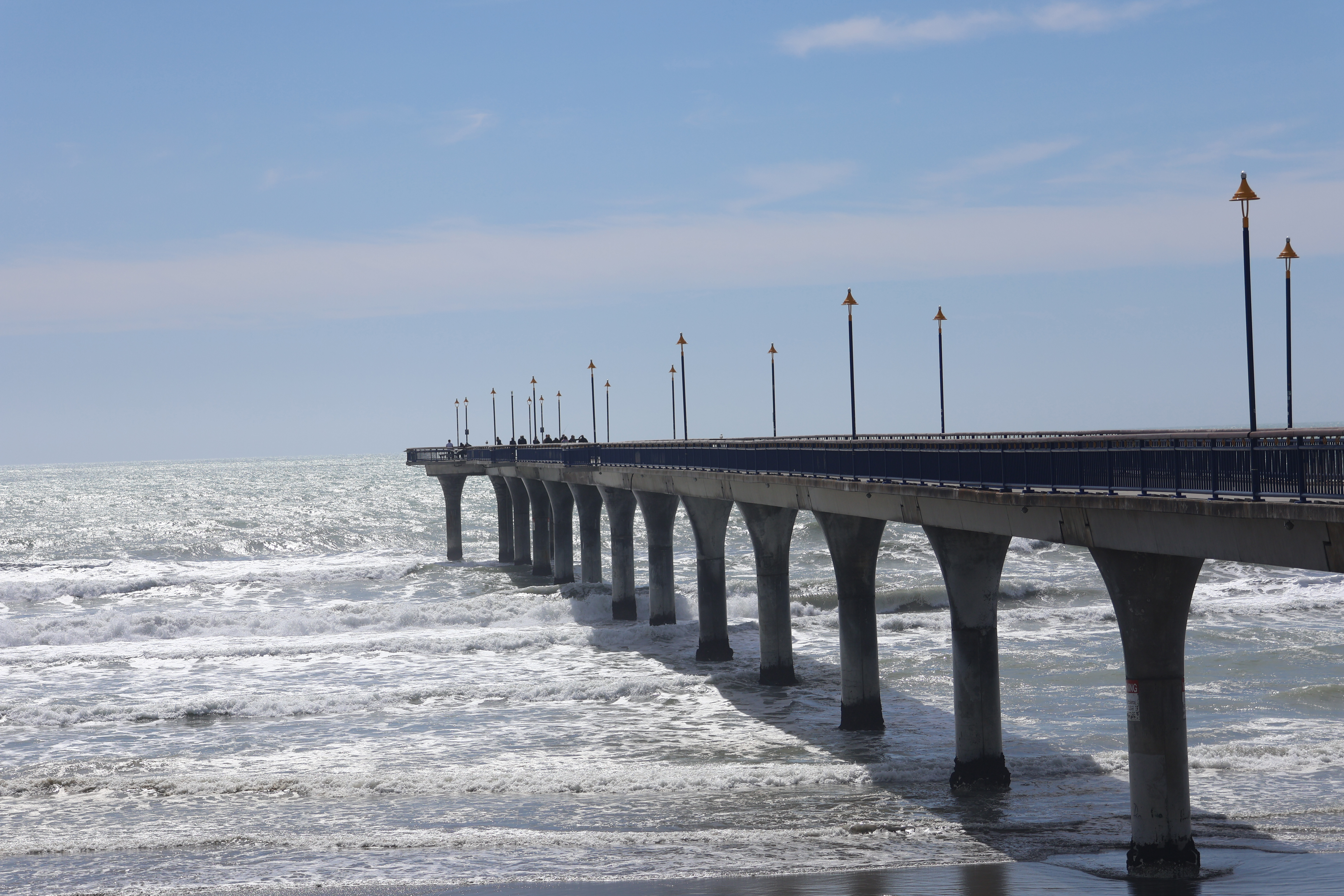 wharf over sea